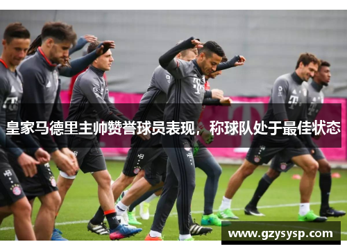 皇家马德里主帅赞誉球员表现，称球队处于最佳状态