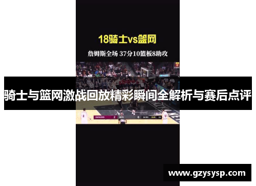 骑士与篮网激战回放精彩瞬间全解析与赛后点评